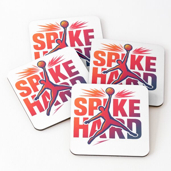 Item preview, Spike Hard Volleyball T-Shirt designed and sold by RMTrendy.
