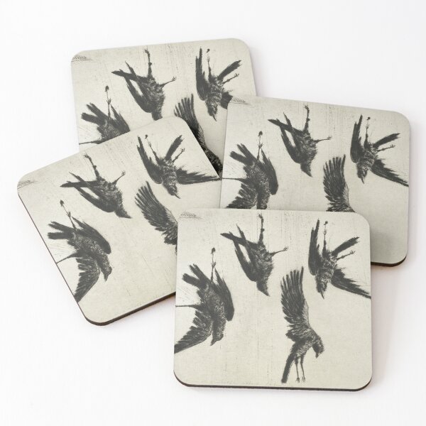 Item preview, The Four Dead Ravens by Henri Charles Guerard designed and sold by maisielabmouse.
