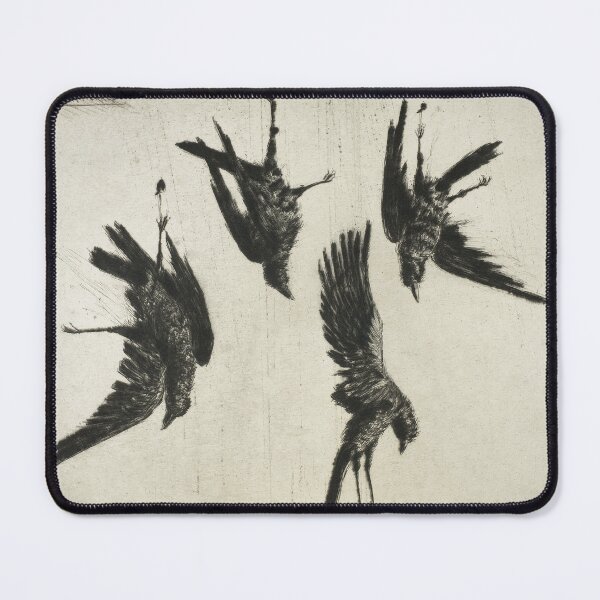 Item preview, The Four Dead Ravens by Henri Charles Guerard designed and sold by maisielabmouse.