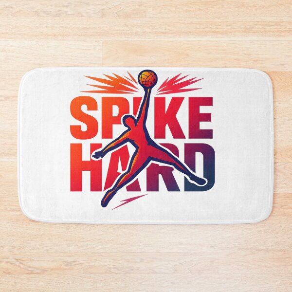 Item preview, Spike Hard Volleyball T-Shirt designed and sold by RMTrendy.