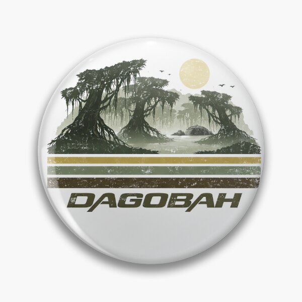 Item preview, Dagobah System Mysterious Swamp Vintage Print designed and sold by DariuszWilkosz.