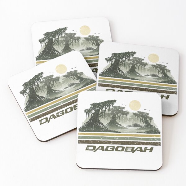 Item preview, Dagobah System Mysterious Swamp Vintage Print designed and sold by DariuszWilkosz.