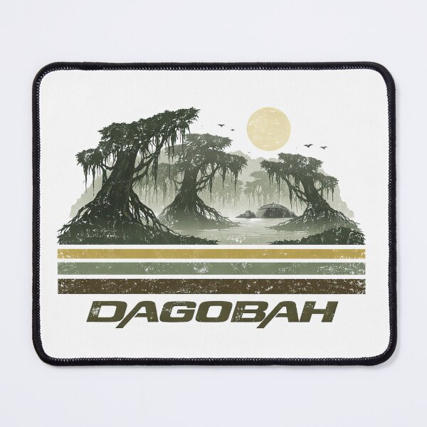 Item preview, Dagobah System Mysterious Swamp Vintage Print designed and sold by DariuszWilkosz.