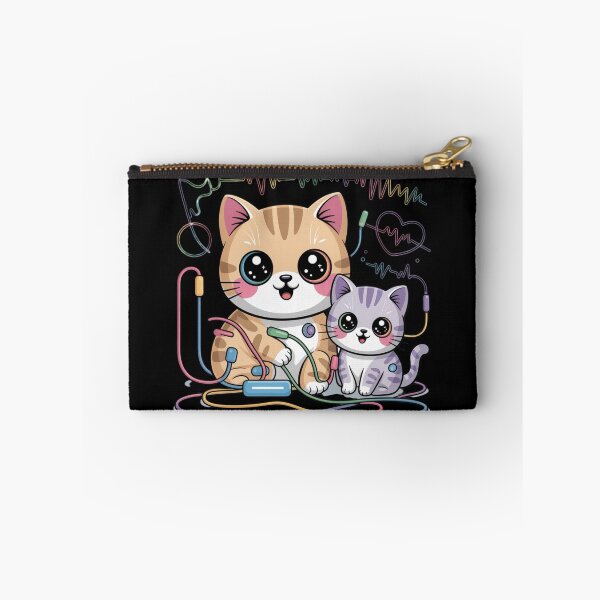 Item preview, Electrophysiology kawaii cat and kawaii art designed and sold by DamioPolArt.