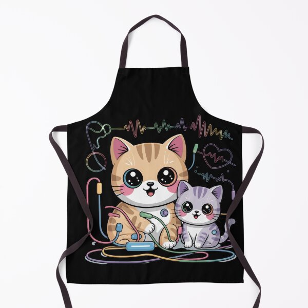Item preview, Electrophysiology kawaii cat and kawaii art designed and sold by DamioPolArt.