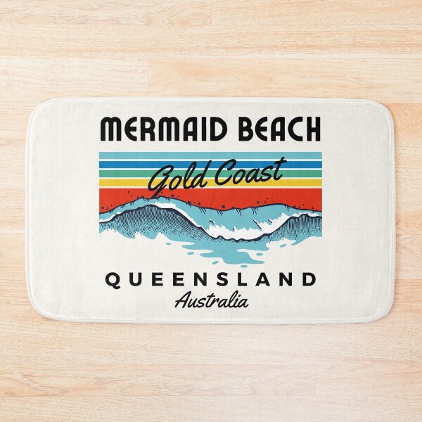 Item preview, Vintage Beach Mermaid Beach Gold Coast designed and sold by TamGustam.