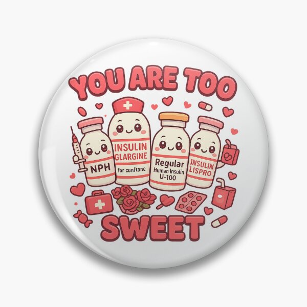 Item preview, You Are Too Sweet Nurse Valentine designed and sold by ZBIFBOUETLA.