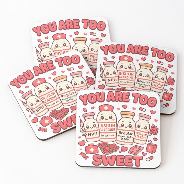 Item preview, You Are Too Sweet Nurse Valentine designed and sold by ZBIFBOUETLA.