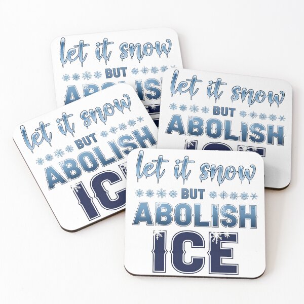 Item preview, ice out let it snow but abolish ice  designed and sold by Uglyandcute.