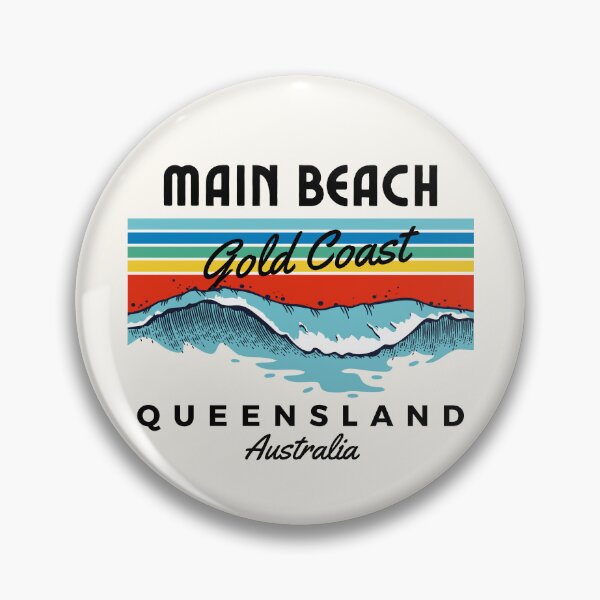 Item preview, Vintage Beach Main Beach Gold Coast designed and sold by TamGustam.