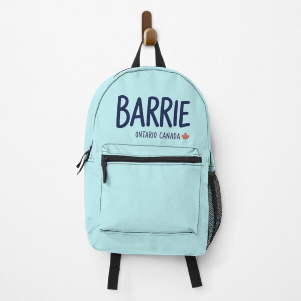 Item preview, Barrie Ontario Canada Cute Colorful Skyline Landscape designed and sold by HowToCanadian.