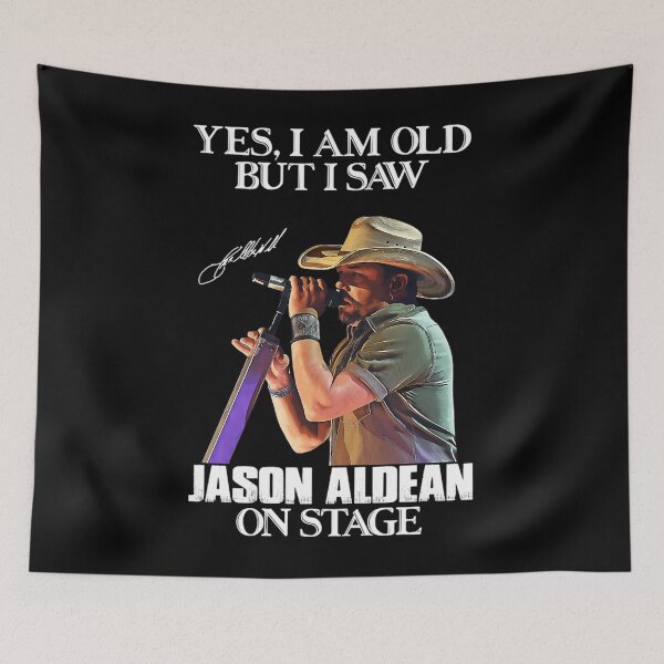 Item preview, Funny Gift For Jason Aldean Rock Roll Tour Photograp Classic  designed and sold by YamilBramon.