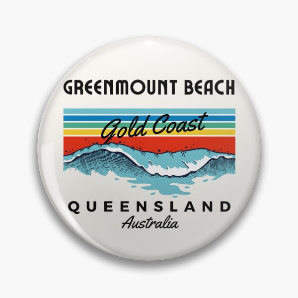 Item preview, Vintage Beach Greenmount Beach Gold Coast designed and sold by TamGustam.