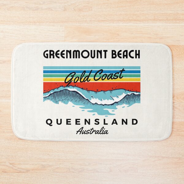 Item preview, Vintage Beach Greenmount Beach Gold Coast designed and sold by TamGustam.