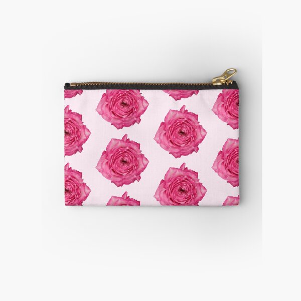 Item preview, pink rose flower sticker designed and sold by inainart.