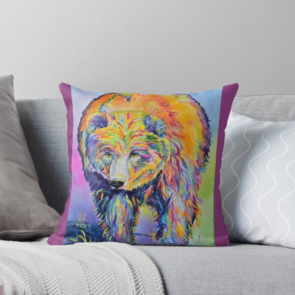 Item preview, Buzzsaw Grizzly Bear designed and sold by DeborahFox.