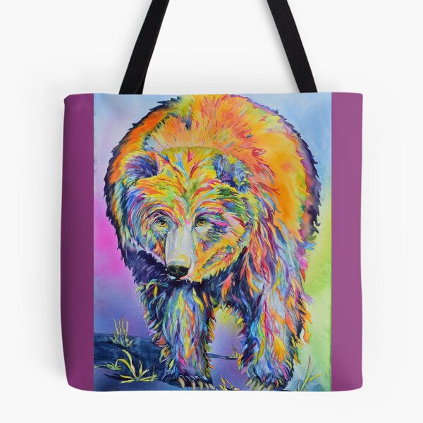 Item preview, Buzzsaw Grizzly Bear designed and sold by DeborahFox.
