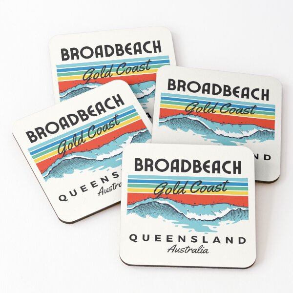 Item preview, Vintage Beach Broadbeach Gold Coast designed and sold by TamGustam.