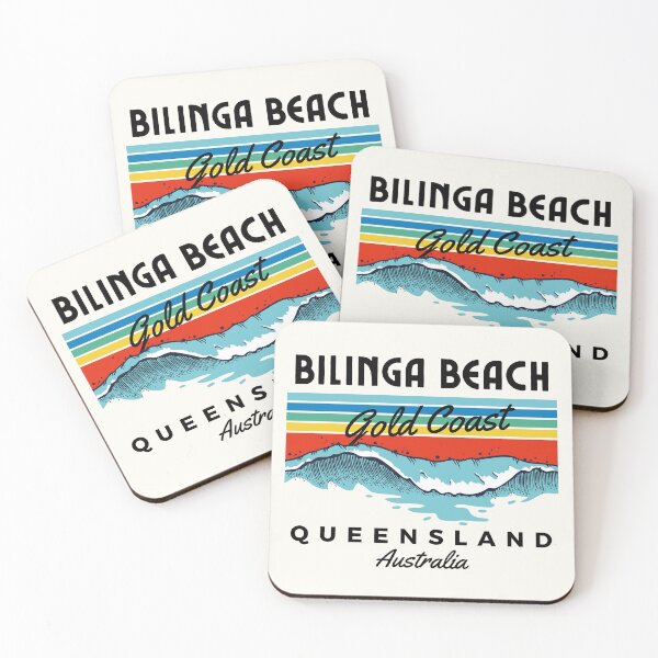 Item preview, Vintage Beach Bilinga Beach Gold Coast designed and sold by TamGustam.