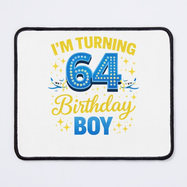 Item preview, Funny Pilot 64th Birthday Aviation Flying Airplane Design designed and sold by Pawsome Quotes.