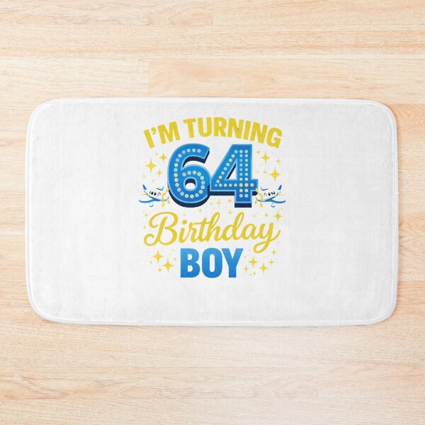 Item preview, Funny Pilot 64th Birthday Aviation Flying Airplane Design designed and sold by Pawsome Quotes.