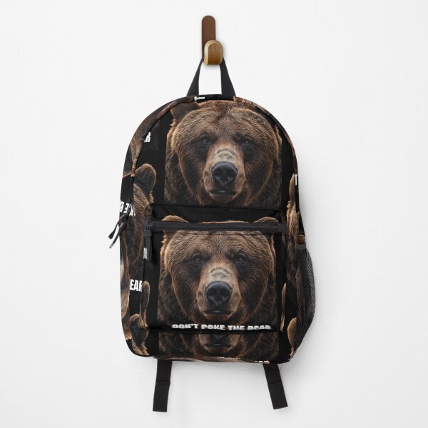 Item preview, Don't Poke The Bear - Majestic Grizzly King - Wild Spirit Art designed and sold by NaturalBeautySebastian .