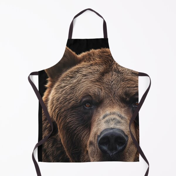 Item preview, Don't Poke The Bear - Majestic Grizzly King - Wild Spirit Art designed and sold by NaturalBeautySebastian .