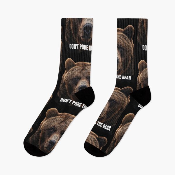Item preview, Don't Poke The Bear - Majestic Grizzly King - Wild Spirit Art designed and sold by NaturalBeautySebastian .