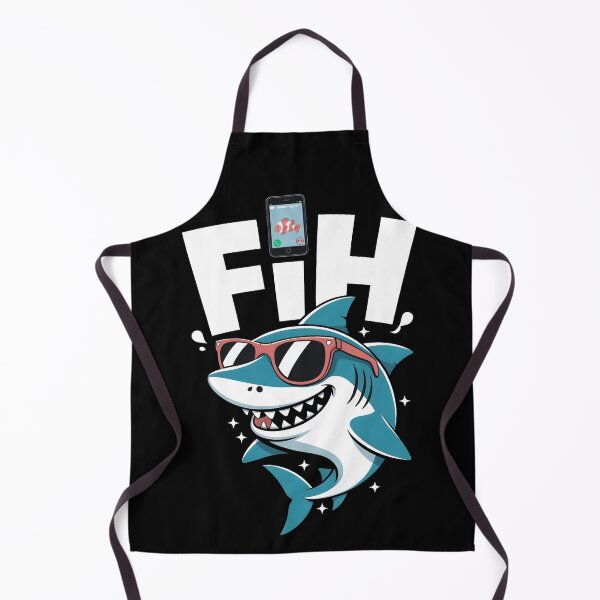 Item preview, Fih Meme Shirt Funny Gifts with Smiling Bluefish With Glasses designed and sold by SkymarArt.