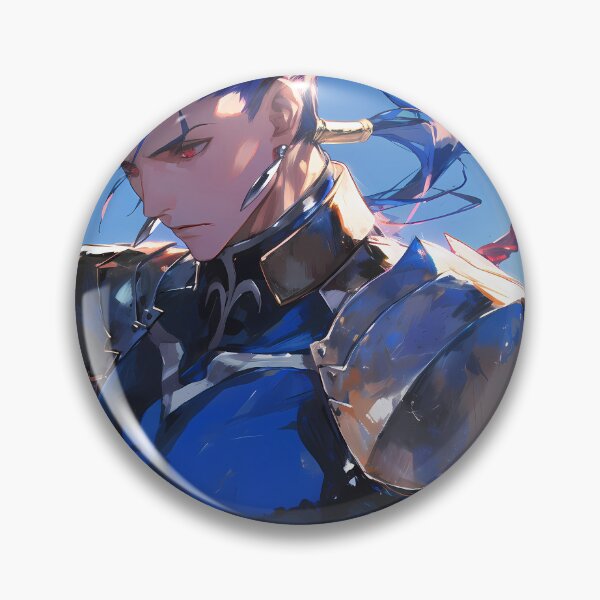 Item preview, Lancer fate stay night Blue Armor Sky Windy Stoic Hero designed and sold by mildaclairmo.