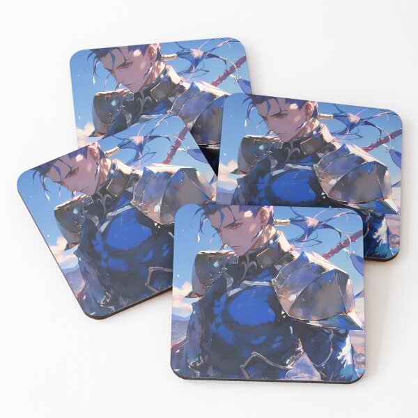 Item preview, Lancer fate stay night Blue Armor Sky Windy Stoic Hero designed and sold by mildaclairmo.