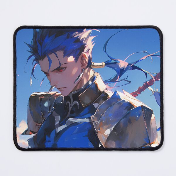Item preview, Lancer fate stay night Blue Armor Sky Windy Stoic Hero designed and sold by mildaclairmo.