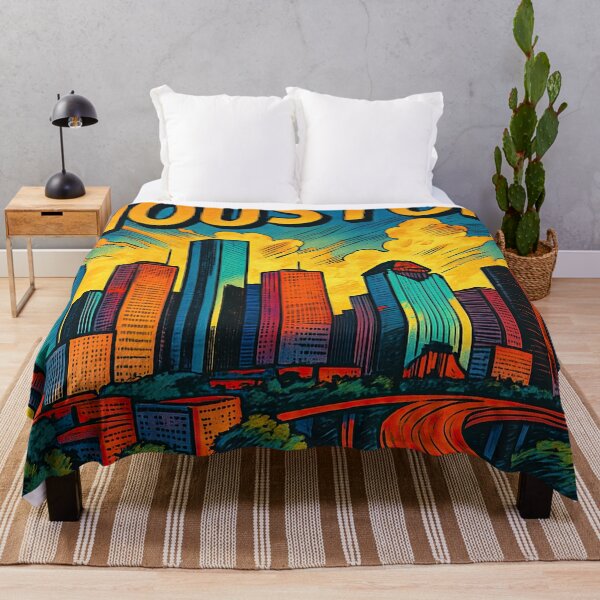 Item preview, Houston, city | Comics stylCartoone -  designed and sold by ComicsFactory.