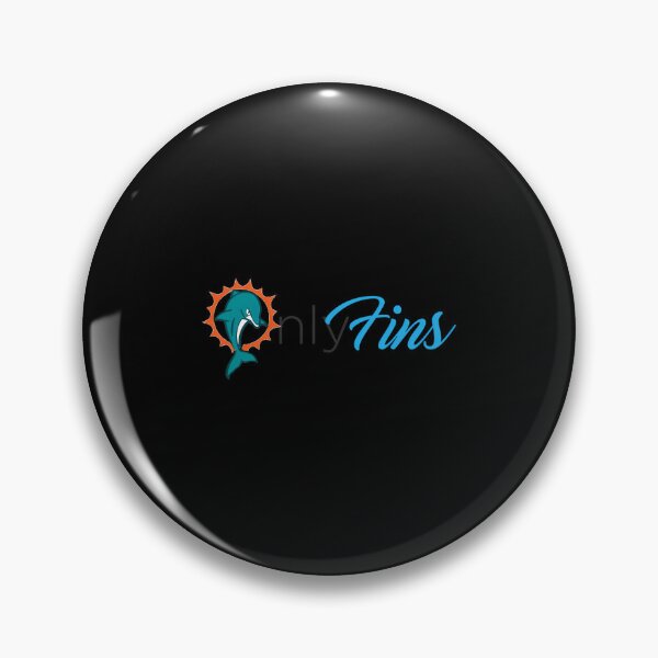 Item preview, Miami Only Fins Dolphins Parody Logo designed and sold by YamilBramon.