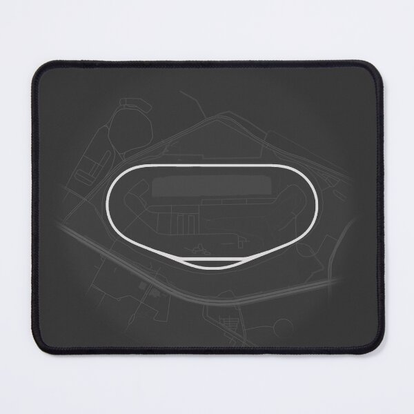 Item preview, Daytona Oval Race Track Map Poster Minimalist Wall Art designed and sold by shopcanva.