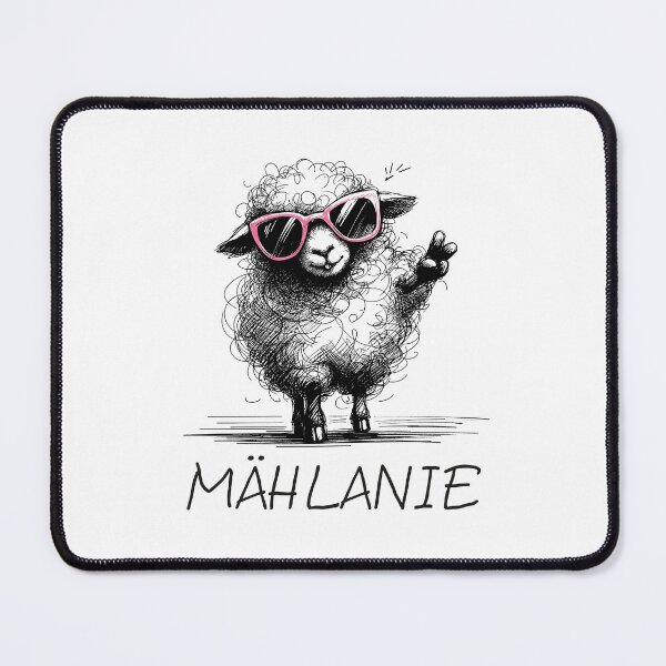 Item preview, Mählenie Funny Sheep Wordplay Name designed and sold by CreareAT.