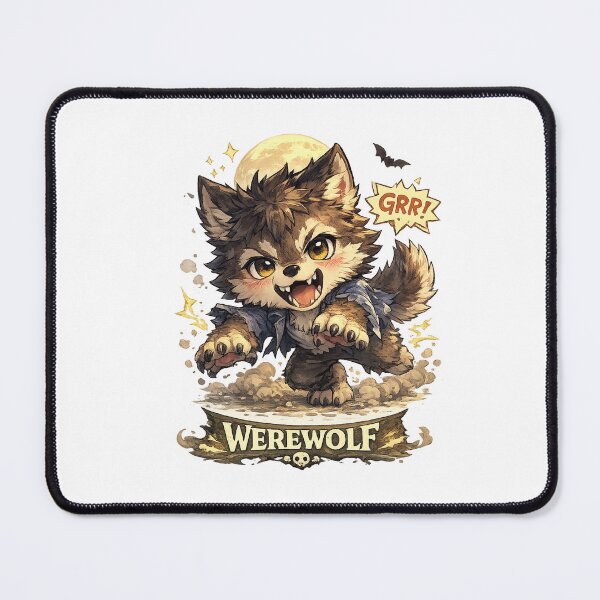 Item preview, Chibi Anime Werewolf designed and sold by InkTheFox.