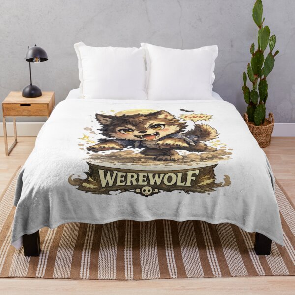 Item preview, Chibi Anime Werewolf designed and sold by InkTheFox.