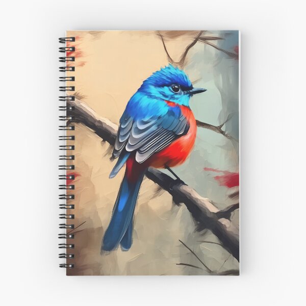 Item preview, Red Flanked Blue Tail designed and sold by Island Art Studios.