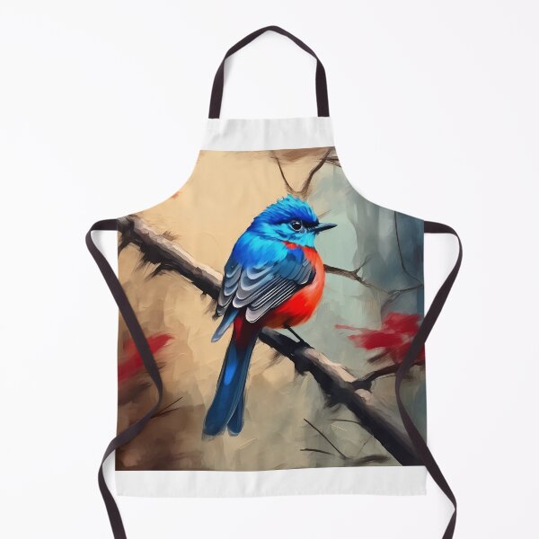 Item preview, Red Flanked Blue Tail designed and sold by Island Art Studios.