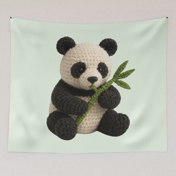 Item preview, Crochet Panda designed and sold by Crochet World.