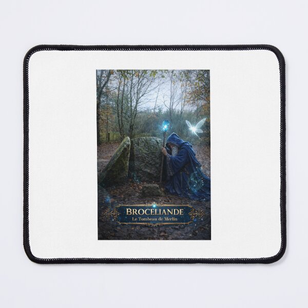 Item preview, Merlin the Enchanter – Arthurian Legend – Brocéliande designed and sold by CL.PHOTOGRAPHIE.