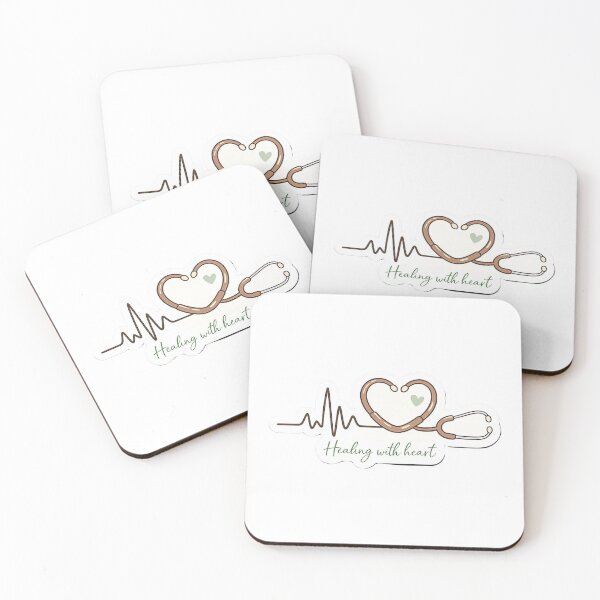 Item preview, Healing With Heart Minimal Design designed and sold by DayStoreDesigns.