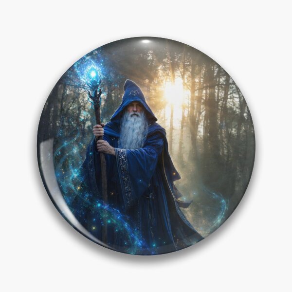 Item preview, Merlin the Enchanter – Arthurian Legend – Brocéliande designed and sold by CL.PHOTOGRAPHIE.