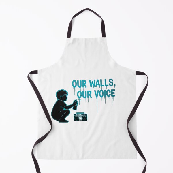 Item preview, Our Walls Our Voice - Urban Street Art Stencil designed and sold by VoxPopuliStudio.