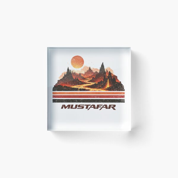 Item preview, Mustafar Volcanic Peaks Dark Side Travel designed and sold by DariuszWilkosz.