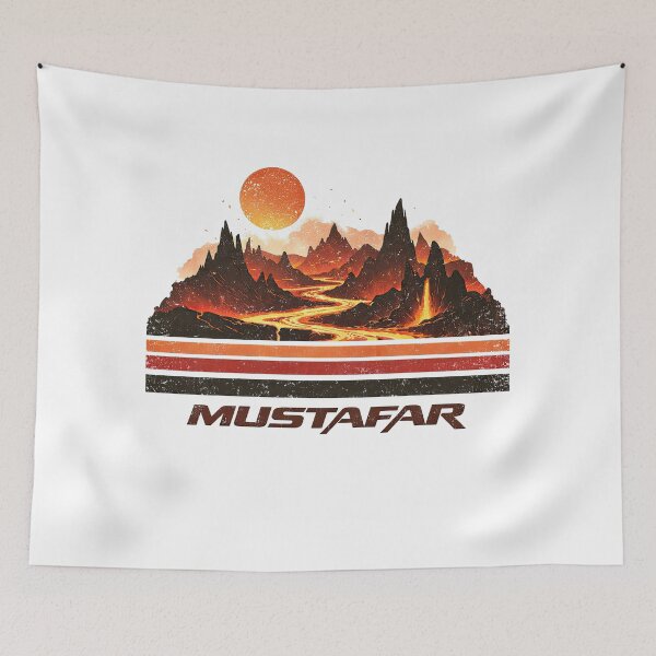 Item preview, Mustafar Volcanic Peaks Dark Side Travel designed and sold by DariuszWilkosz.