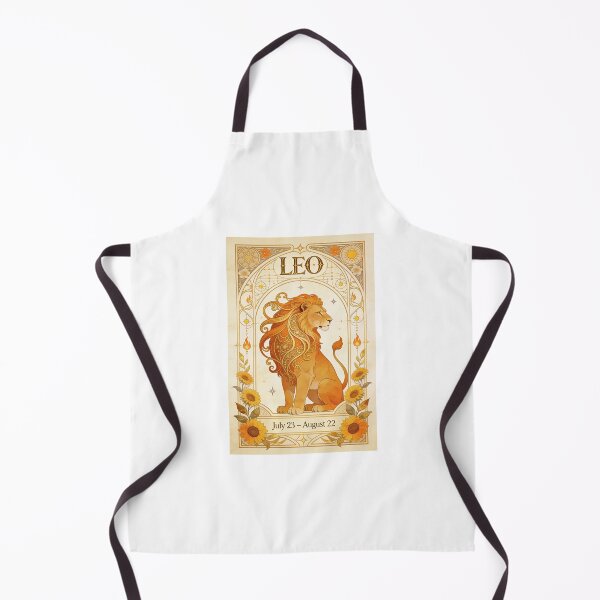 Item preview, Leo Zodiac Art Nouveau Poster designed and sold by apixelwall.