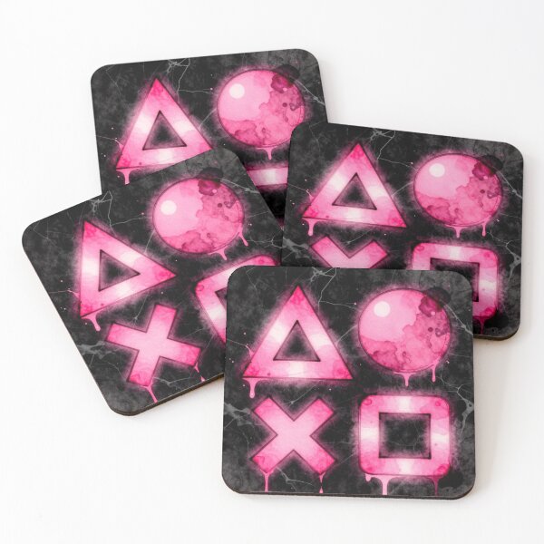 Item preview, Game Controller Buttons In Pink designed and sold by VFWChuck.