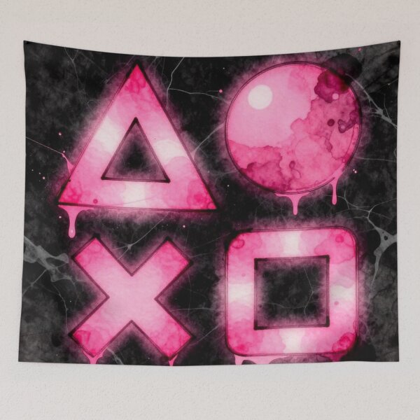 Item preview, Game Controller Buttons In Pink designed and sold by VFWChuck.